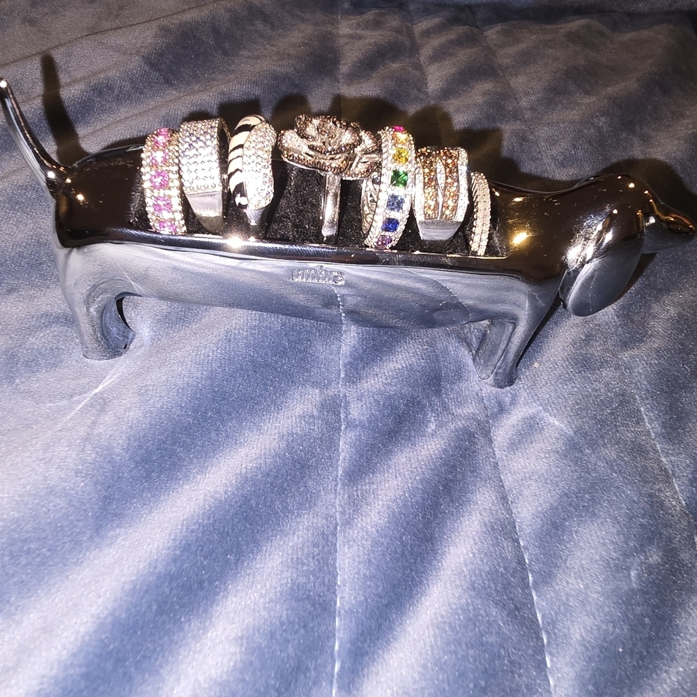 Sale Fine JewelryRING Size 9 Brown & White Details Wavy Retails $975! - Picture 10 of 10